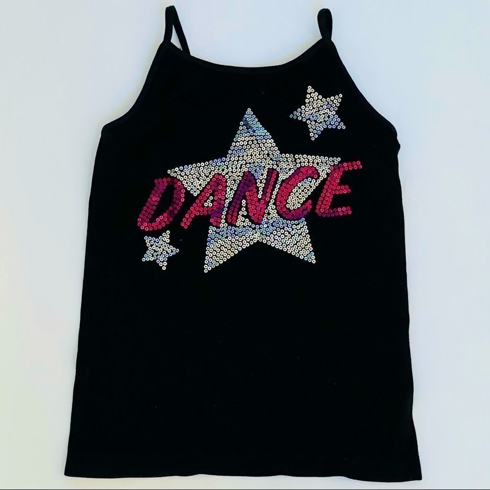 KURVE Dancewear sequins tank by idea (girls 4-7) 